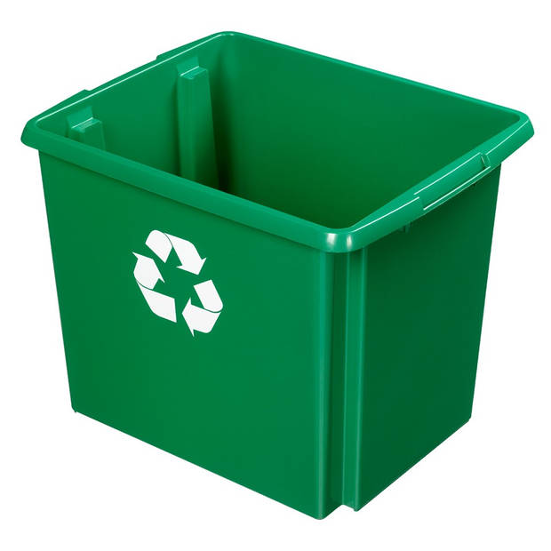 Sunware Nesta recycle box - 45 liter - groen