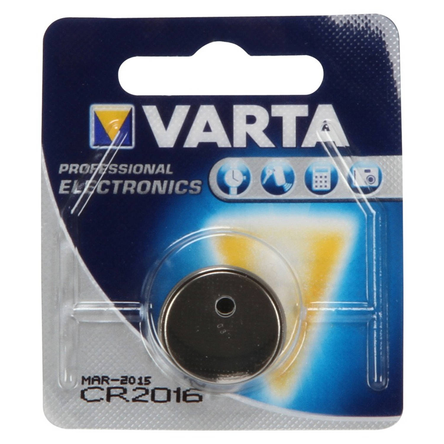 Batterij Varta Cr2016