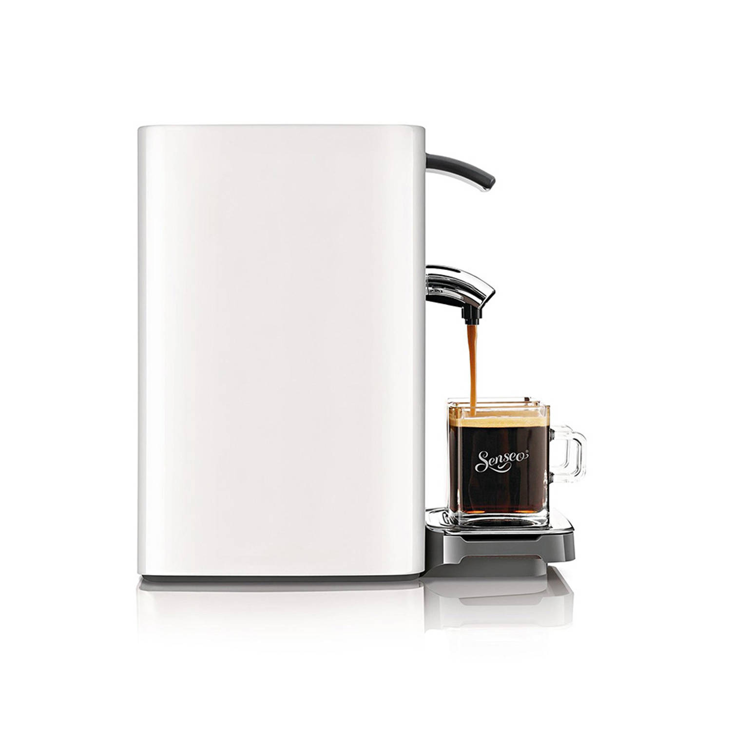 aansluiten Kosciuszko Herziening Philips SENSEO® Quadrante koffiepadmachine HD7863/10 - wit | Blokker
