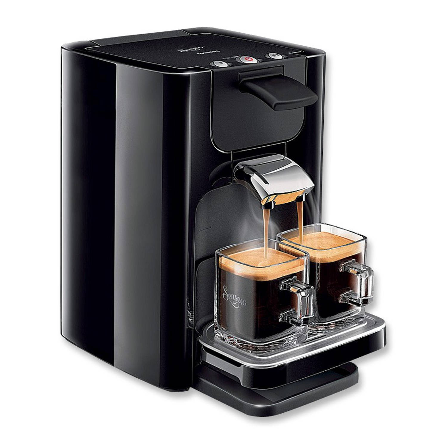 Ontevreden Middag eten Opname Philips SENSEO® Quadrante koffiepadmachine HD7863/60 - zwart | Blokker