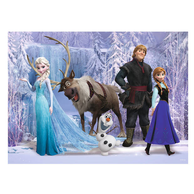 Ravensburger puzzel Disney Frozen rijk van de sneeuwkoningin - 100 stukjes