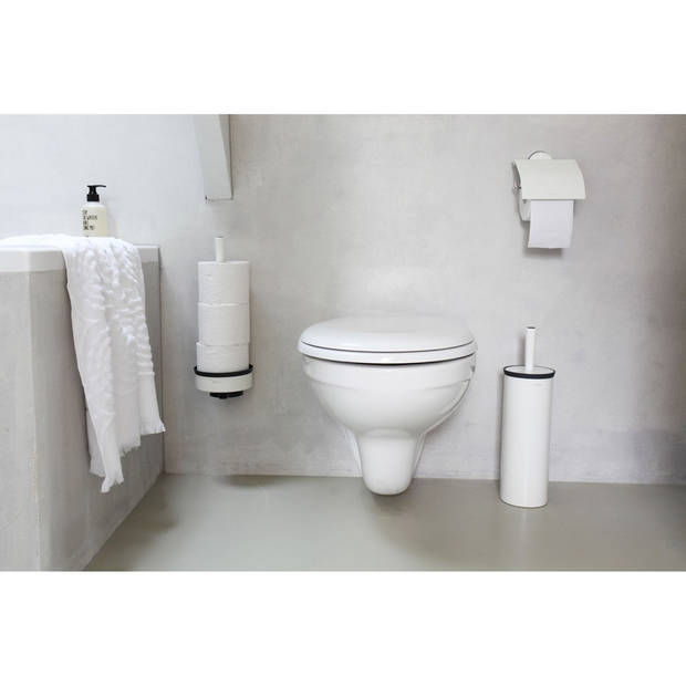 Brabantia Profile toiletrolhouder - wit