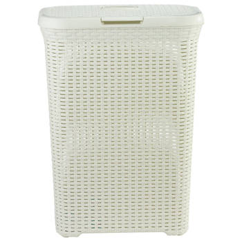 Curver style natural wasbox 40 liter wit