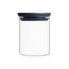 Brabantia stapelbare voorraadpot 0,6 liter - Glas