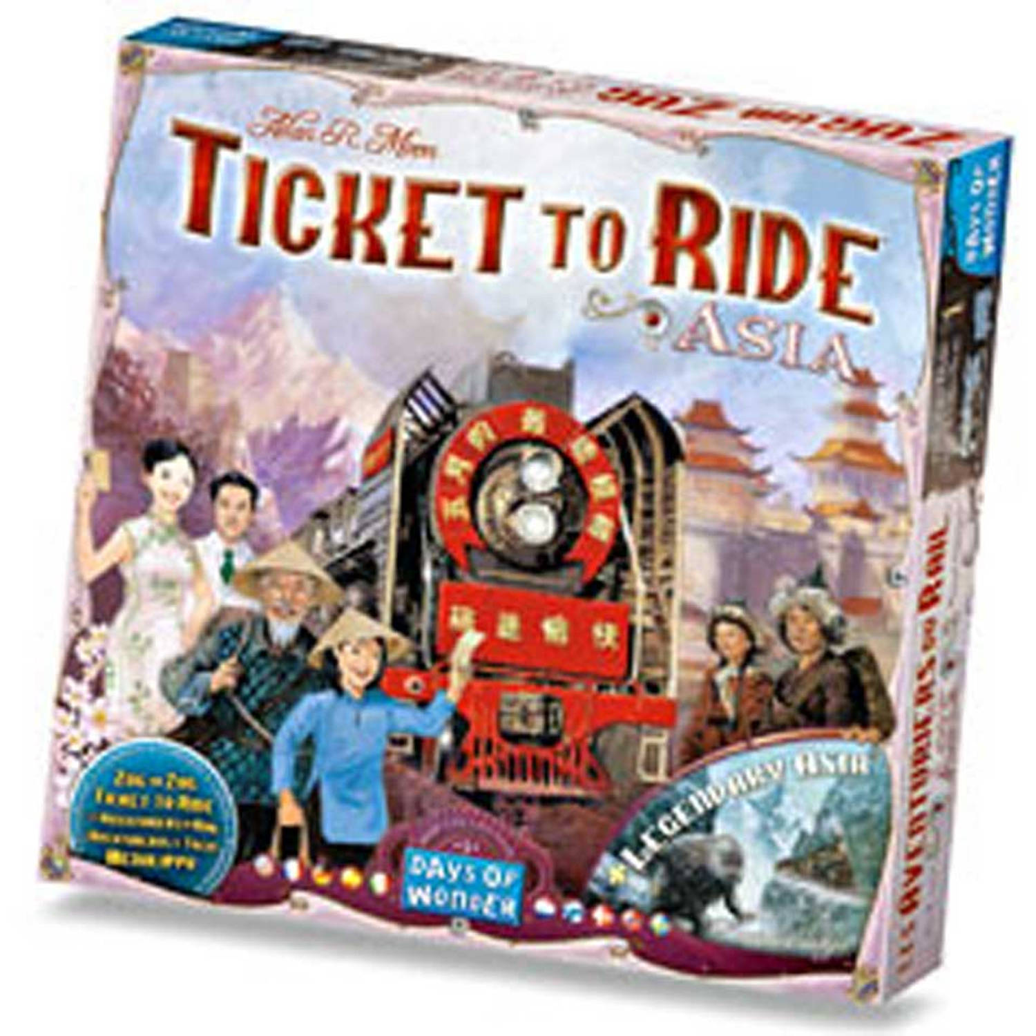 Days Of Wonder Ticket to Ride Map Collection Asia Bordspel