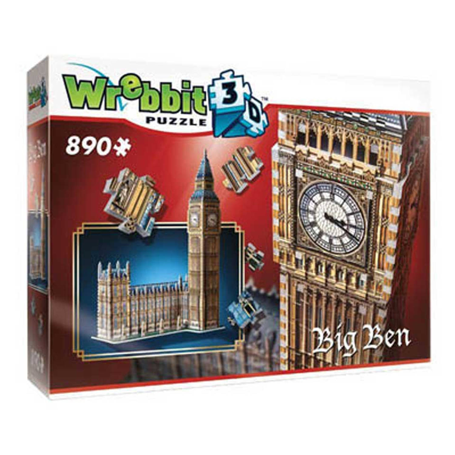 3D puzzel Big Ben 890 stukjes