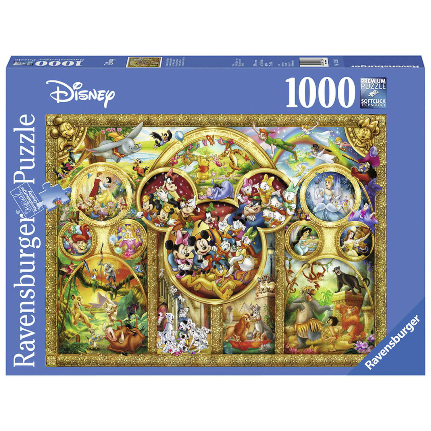 1000 Stuks Puzzel Disney