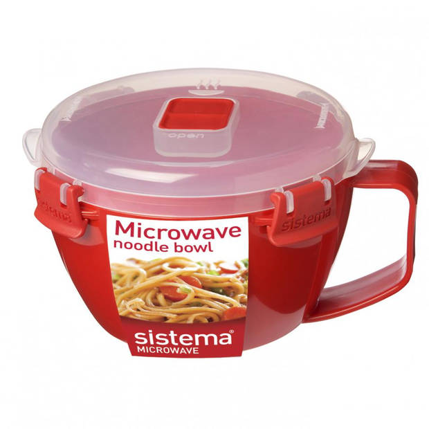 Sistema Microwave noodle kom - 940 ml - rood