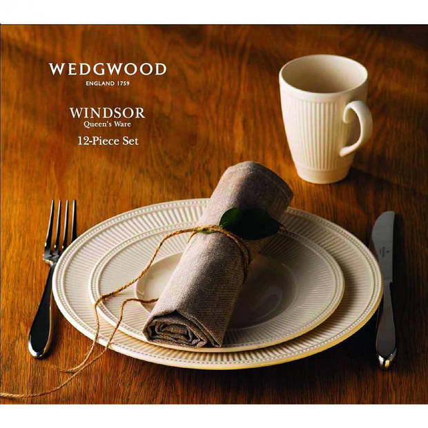 Wedgwood Windsor serviesset - 12-delig - 4 persoons