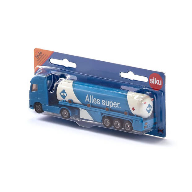 Siku blauwe tankwagen speelgoed modelauto 1:87