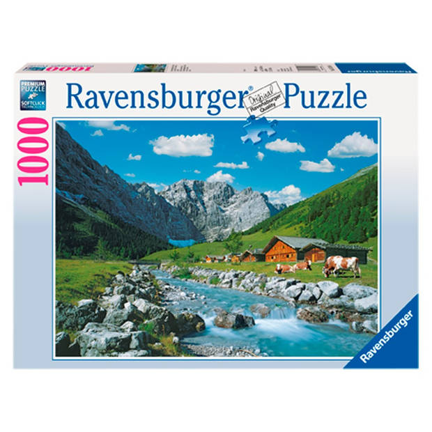 Ravensburger puzzel Karwendelgebergte, Oostenrijk - 1000 stukjes