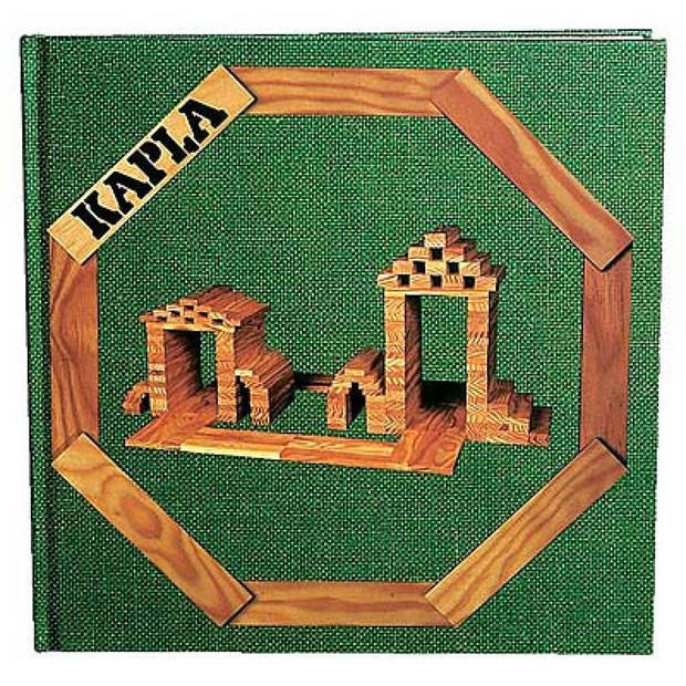 Kapla houten bouwplankjes boek groen vol. 3