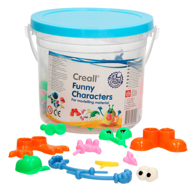 Creall Funny Characters Klei Accessoires