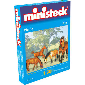 Ministeck paarden 4-in-1 - 1600 stuks