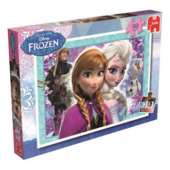Jumbo Disney puzzel Frozen Anna en Elsa - 50 stukjes