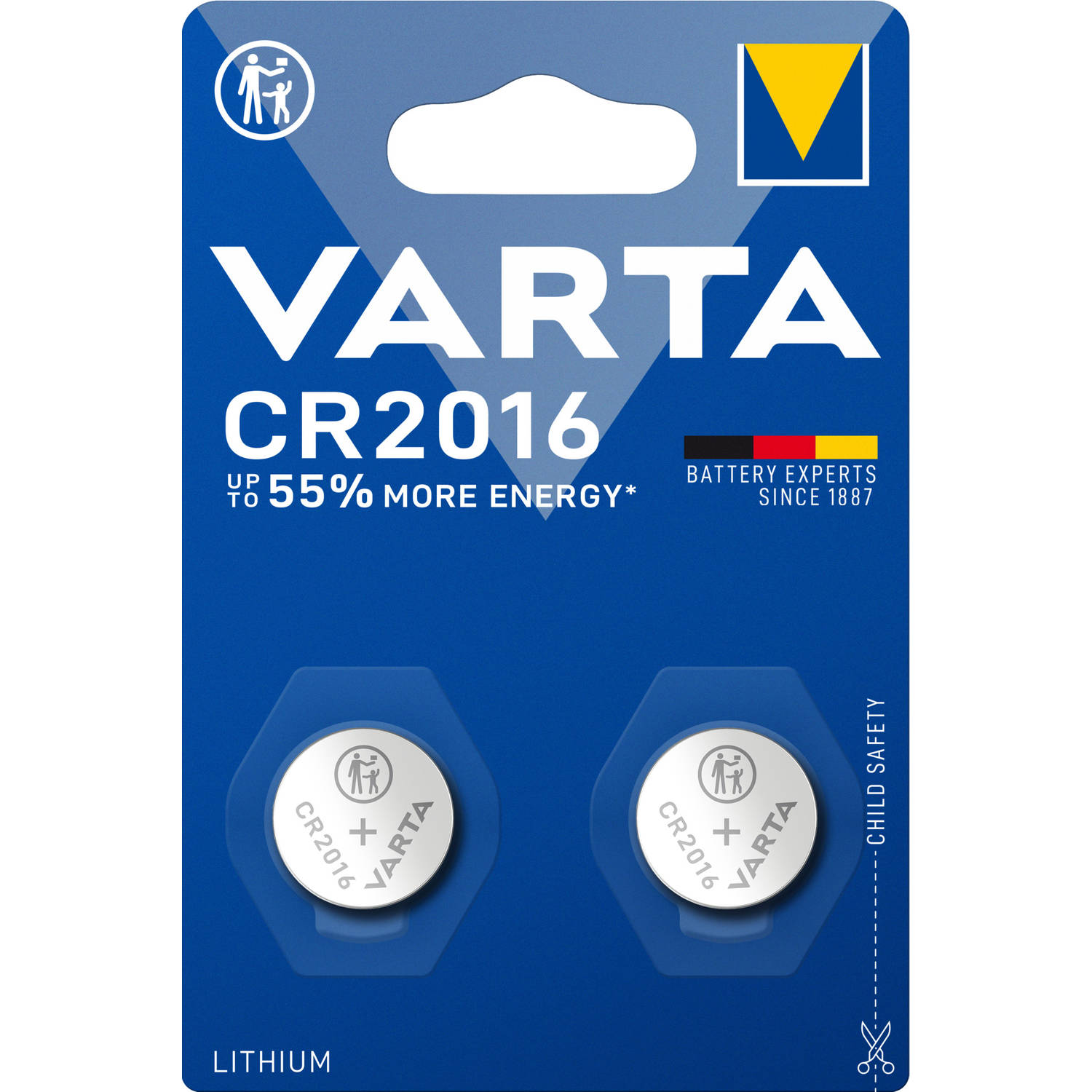Varta Professional CR2016 batterij 2 stuks | Blokker