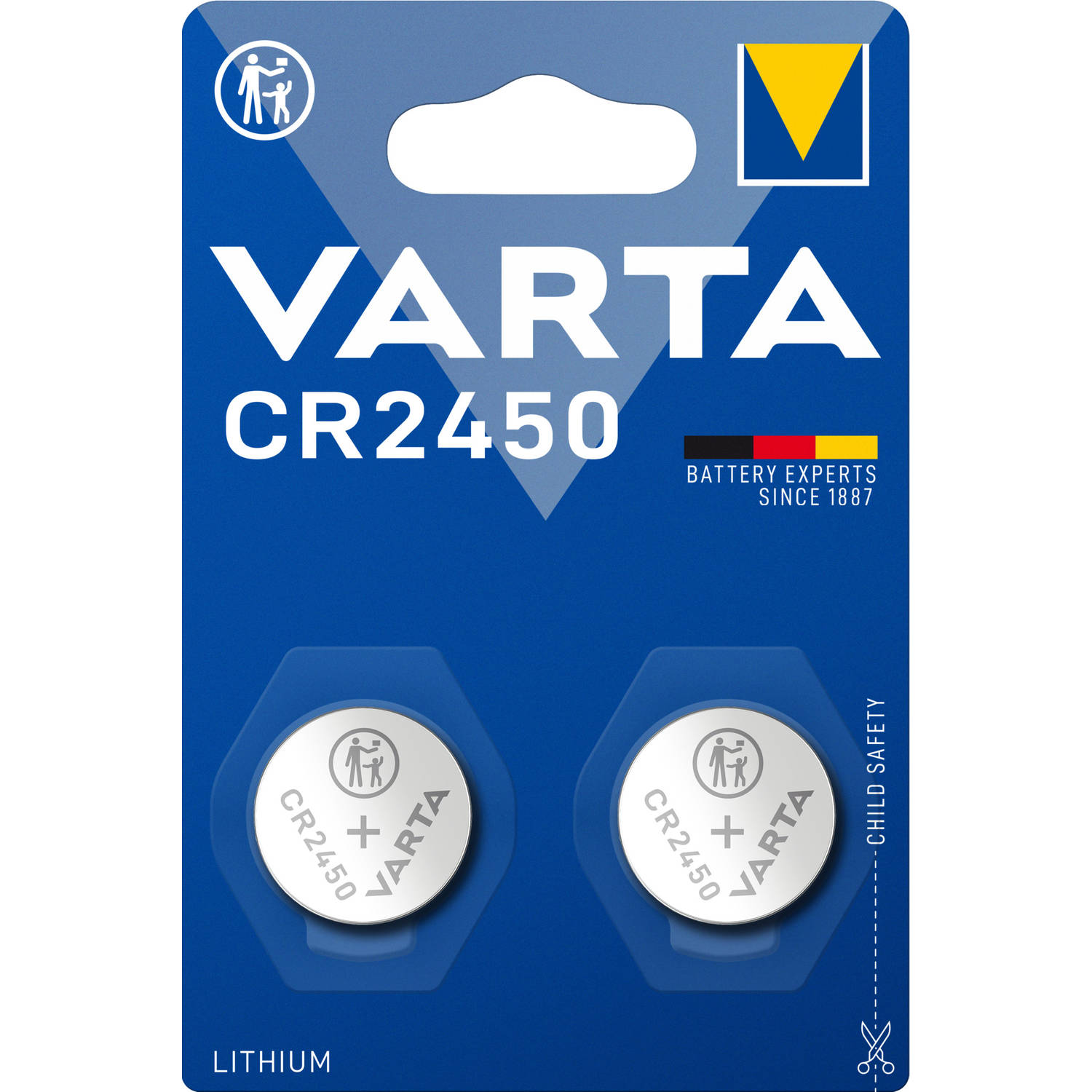 samenvoegen Rechtdoor Dhr VARTA Professional CR2450 batterij - 2 stuks | Blokker