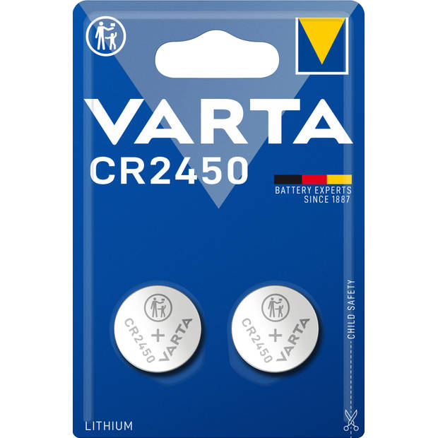 VARTA Professional CR2450 batterij - 2 stuks