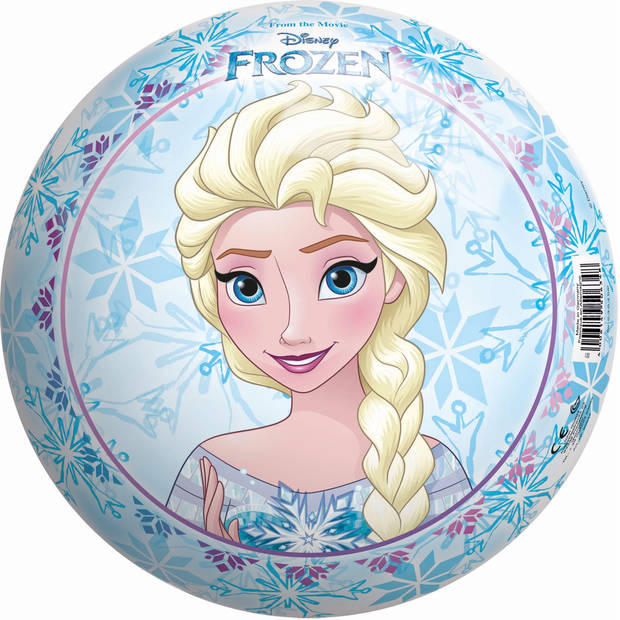Disney Frozen bal blauw 21 cm maat 4