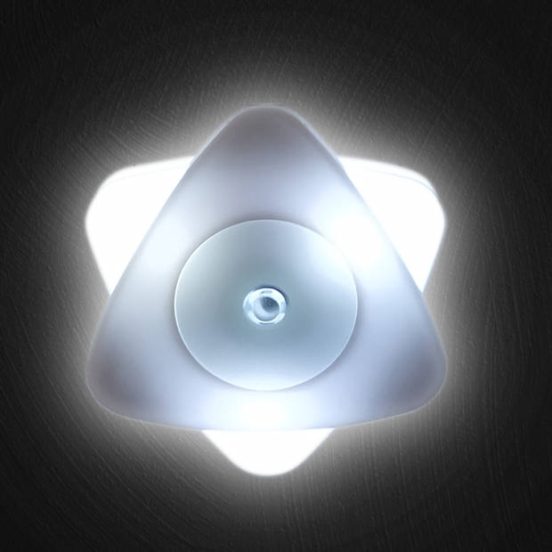 Automatisch LED nachtlampje Alecto Blauw-Wit