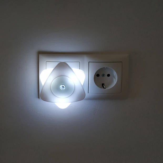 Automatisch LED nachtlampje Alecto ANV-20 Blauw-Wit