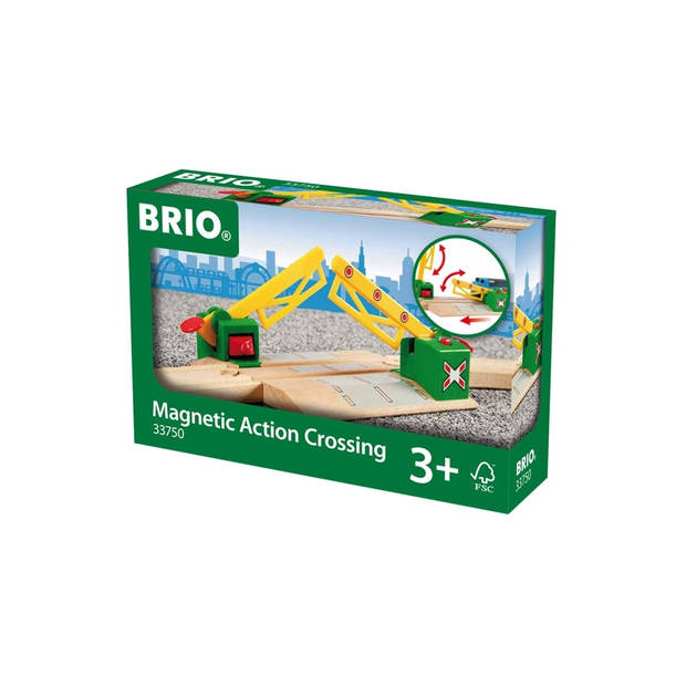 BRIO magnetische spoorwegovergang 33750