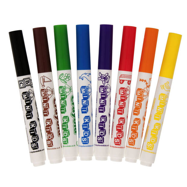 Crayola Mini Kids viltstiften met bolle punt - 8 stuks