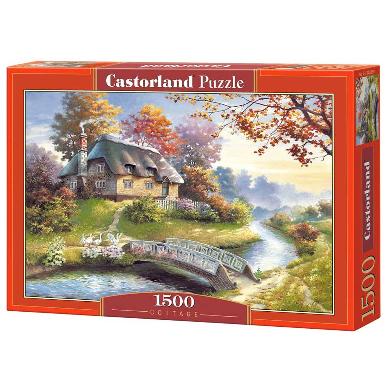 Cottage puzzel 1500 stukjes