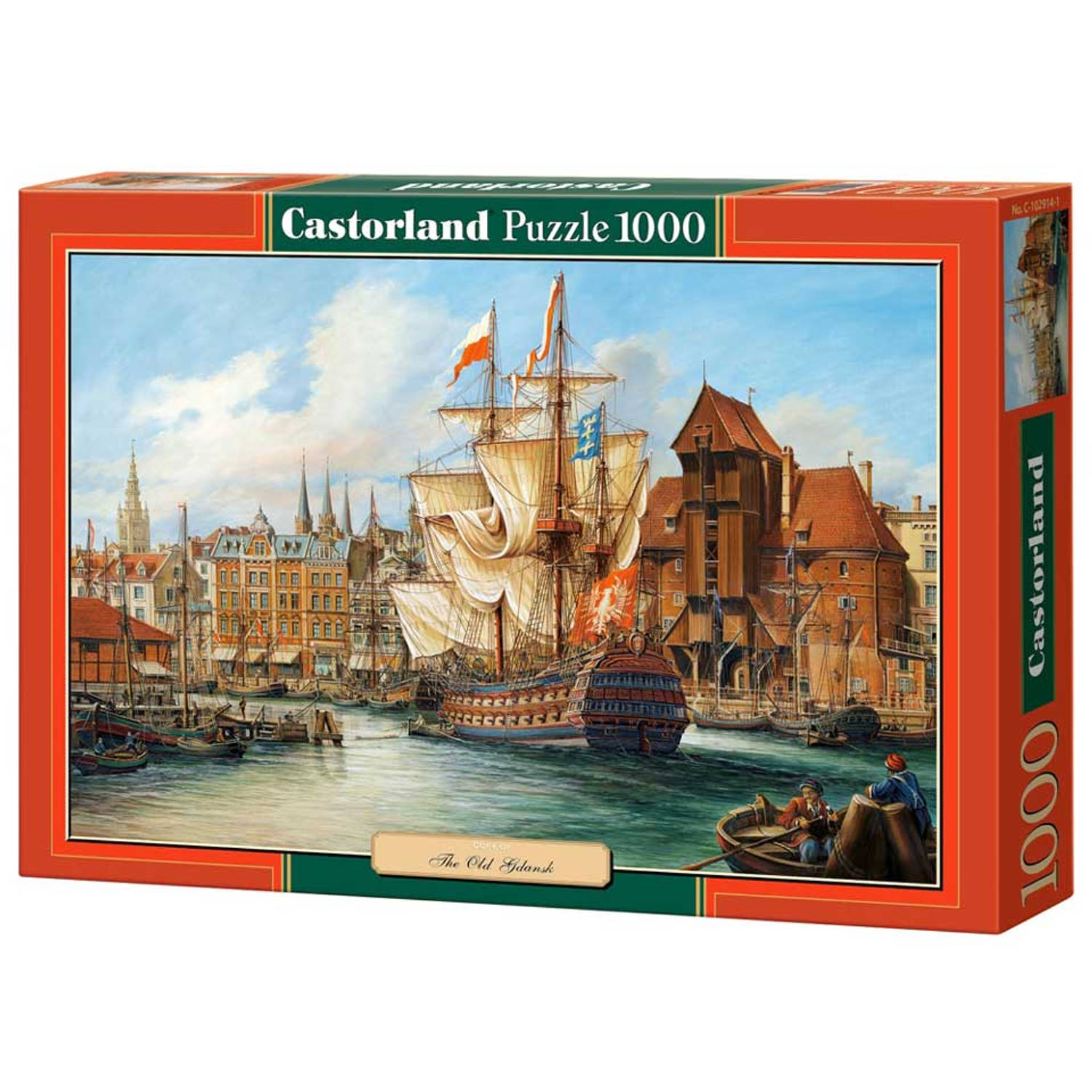 The Old Gdansk puzzel 1000 stukjes