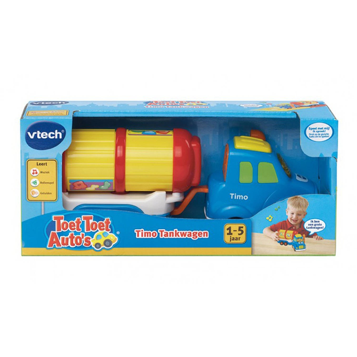 Hamburger Bedankt idioom VTech Toet Toet Auto's Timo Tankwagen | Blokker