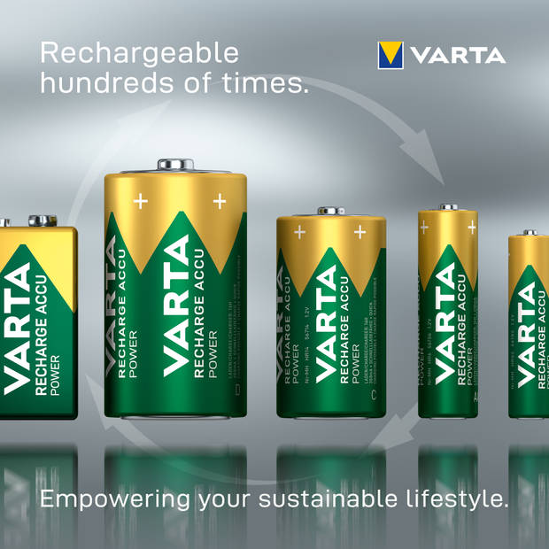 Varta oplaadbare batterijen - AAA 800 mAh