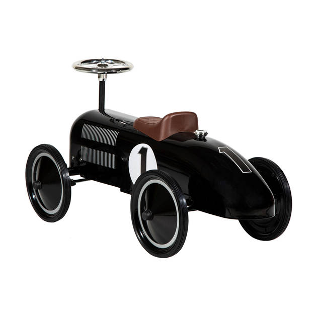 Retro Roller Jack loopauto - zwart