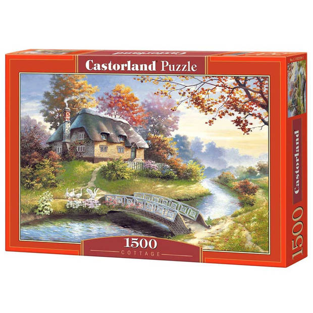 Castorland puzzel cottage - 1500 stukjes