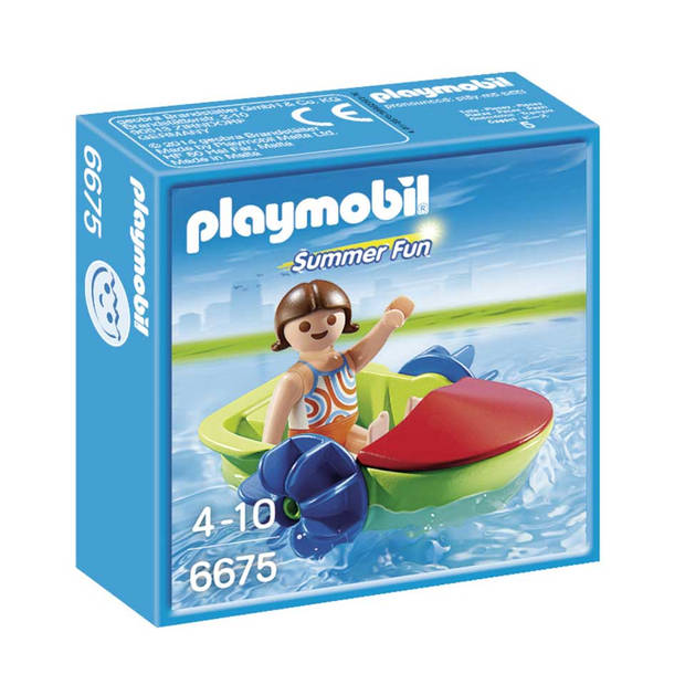 PLAYMOBIL Summer Fun waterfiets 6675