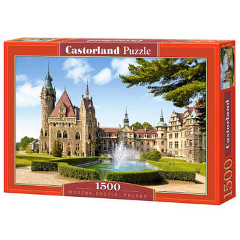 Castorland puzzel Moszna Castle Poland - 1500 stukjes