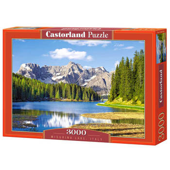 Castorland puzzel Misurina Lake in Italië - 3000 stukjes