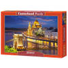 Castorland puzzel Budapest view at dusk - 2000 stukjes