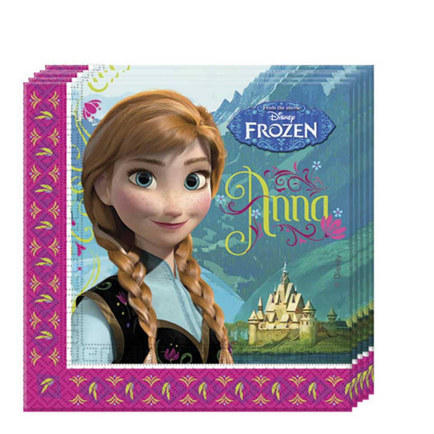 Disney Frozen servetten - 20 stuks
