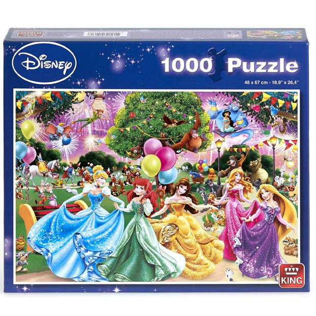 King puzzel Disney vuurwerk - 1000 stukjes