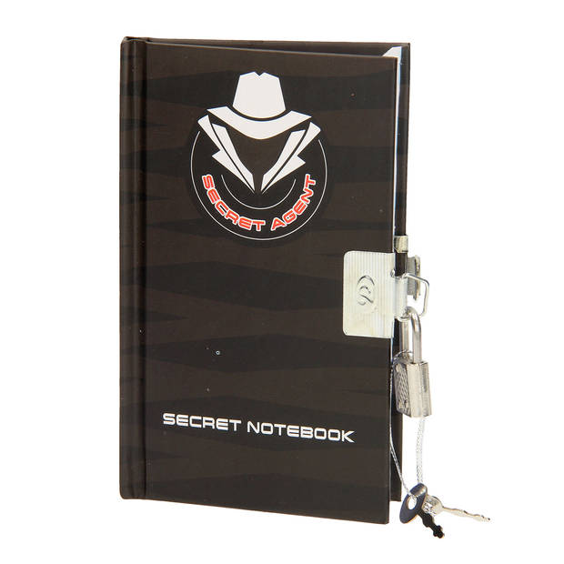 Secret Agent notitieblok met geheime pen