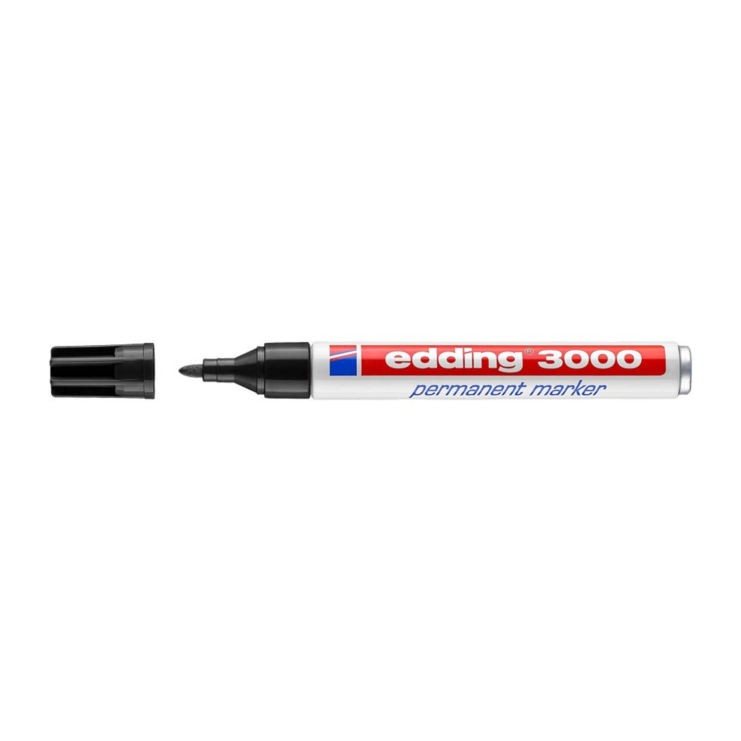 lettergreep zonsopkomst nicotine Edding 3000/1 Permanent Marker Zwart | Blokker