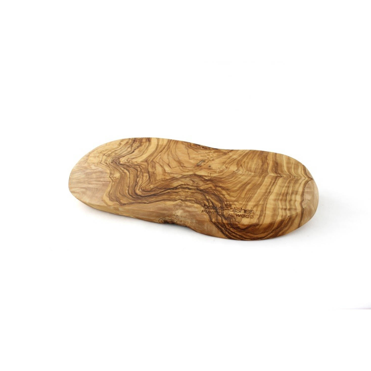 Bowls and Dishes Pure Olive Wood Tapasplank - Olijfhout 35cm