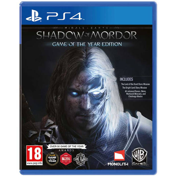 PS4 Middle-earth Shadow of Mordor GOTY