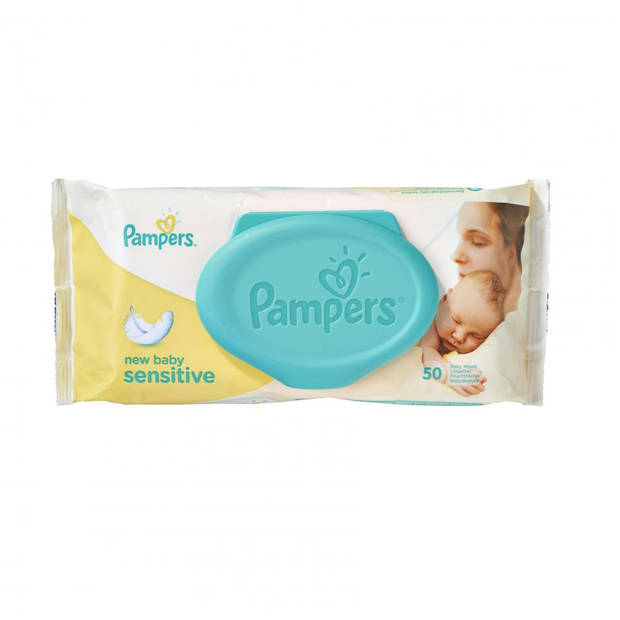 Pampers New Baby Sensitive Maximum Care billendoekjes - 50 stuks