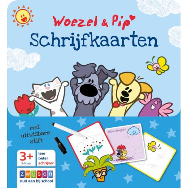 Schrijfkaarten - Woezel & Pip