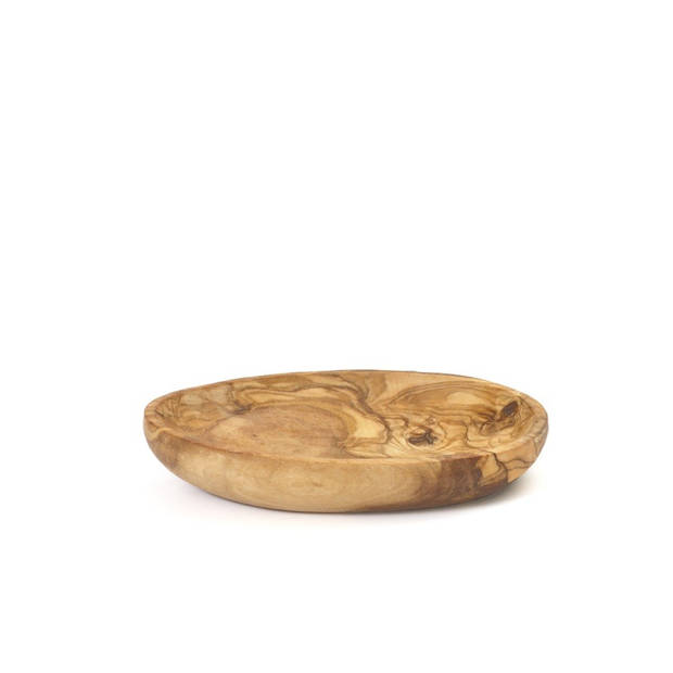 Bowls and Dishes Pure Olive Wood ovalen schaal – Olijfhout 16cm