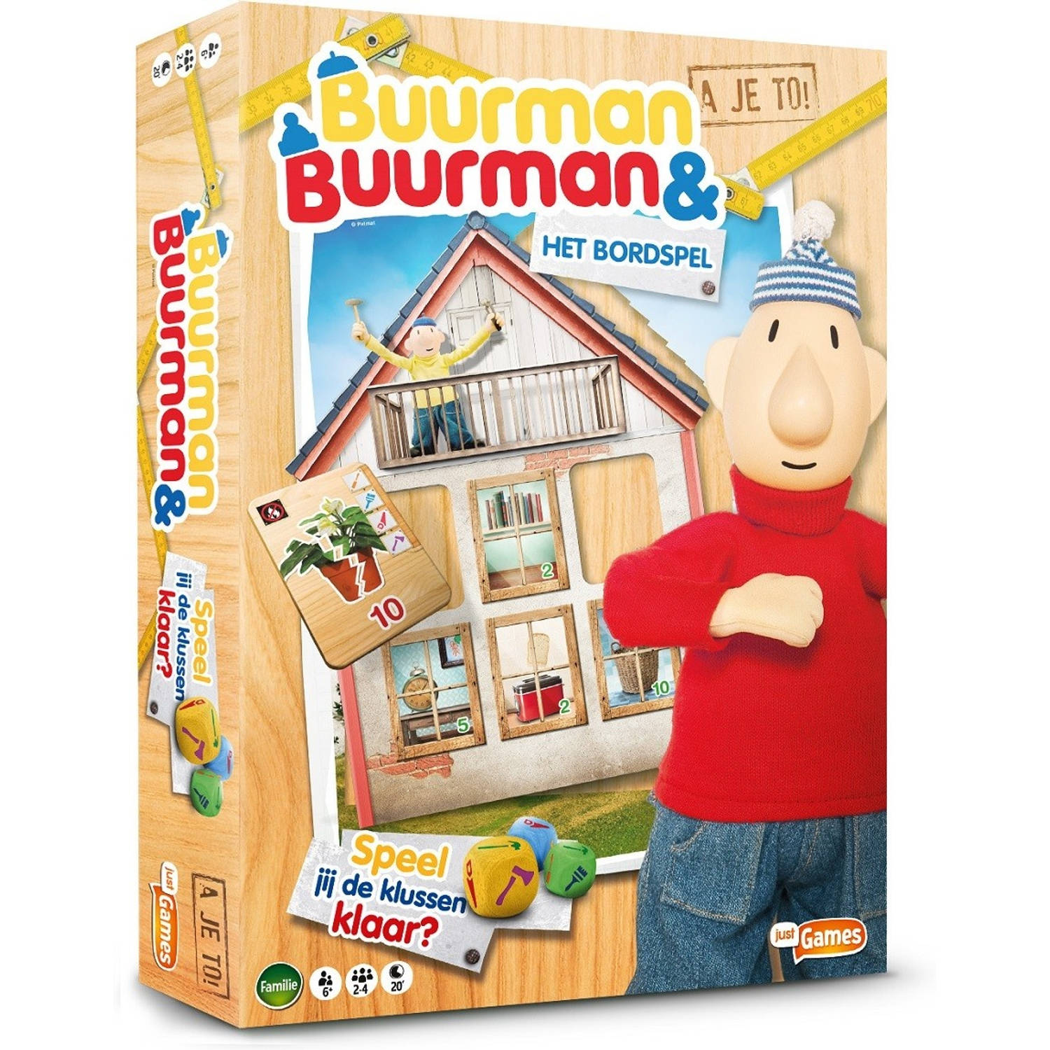Buurman & Buurman Het Bordspel - Kinderspel - Buurman en Buurman