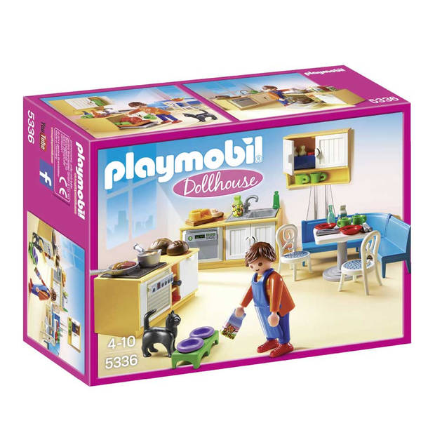 PLAYMOBIL Dollhouse keuken met zithoek 5336