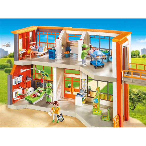 Playmobil City Life - kinderziekenhuis met inrichting 6657