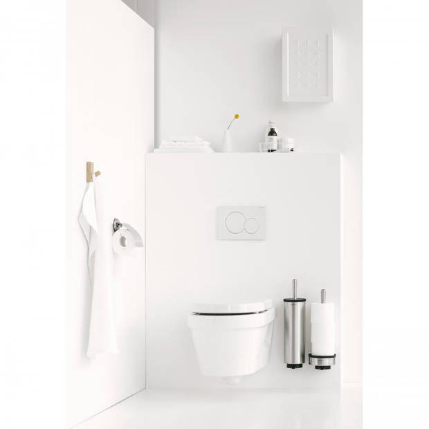 Brabantia Profile Toiletborstel en Houder - Matt Steel